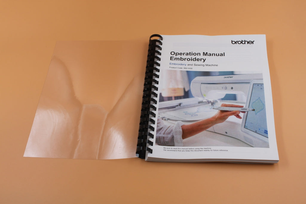 Brother Innov-is XP2 Sewing & Embroidery Instruction Manual Protective Covers