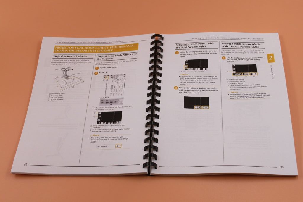 Baby Lock Solaris Vision BLSA3 Sewing Manual Full Color with Protective Covers