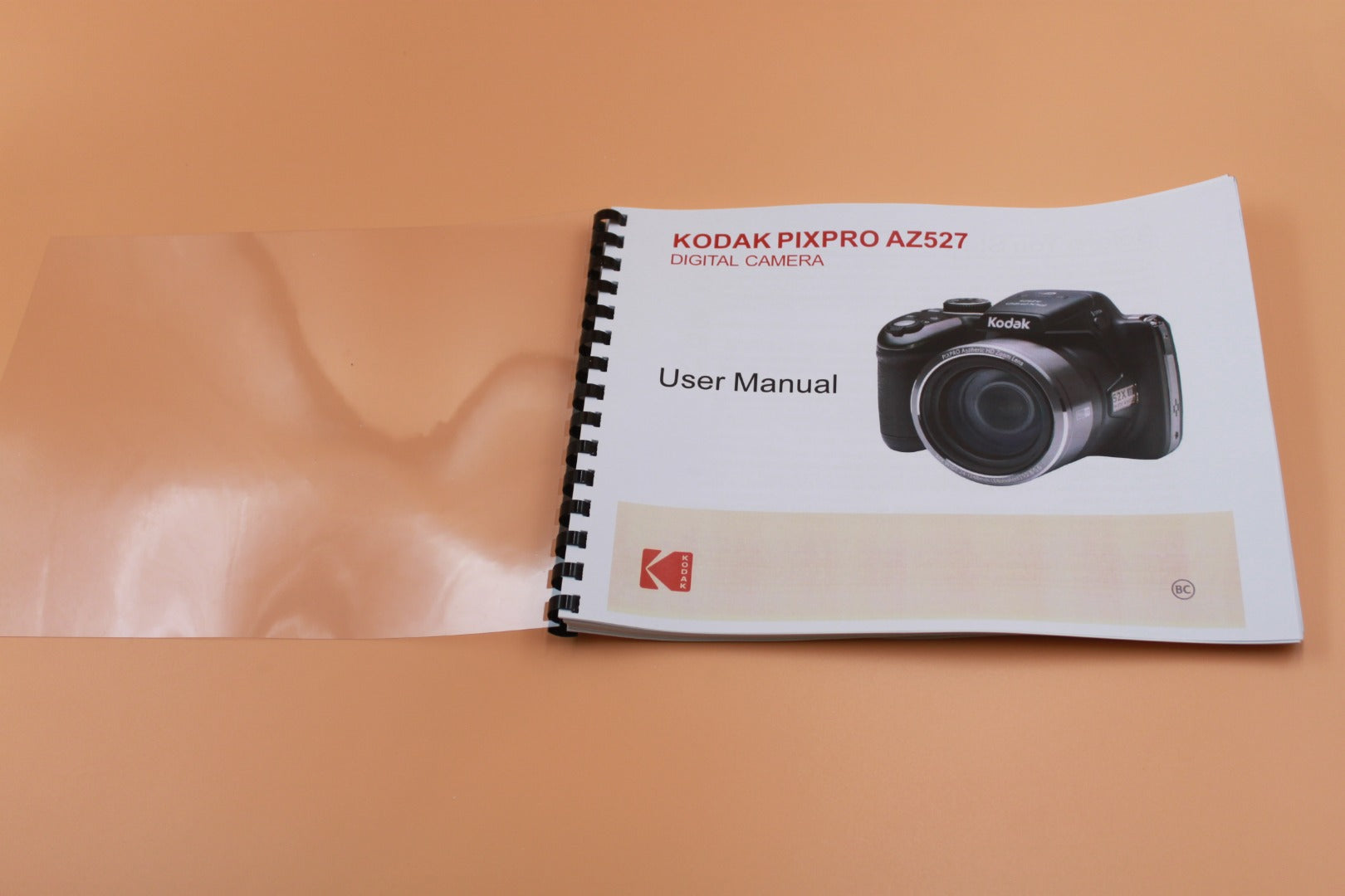 Kodak PixPro AZ527 Owner Instruction Manual Full Color with Protective Covers