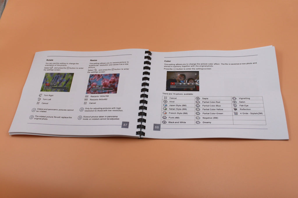 Kodak PixPro AZ525 owner Instruction Manual Full Color with Protective Covers