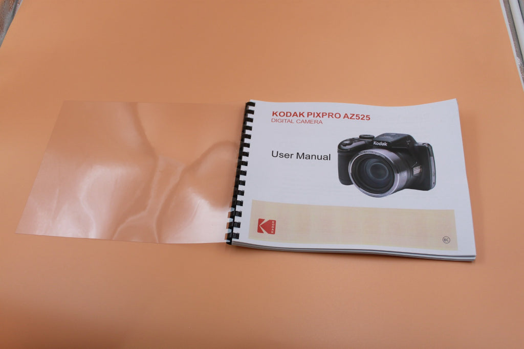 Kodak PixPro AZ525 owner Instruction Manual Full Color with Protective Covers