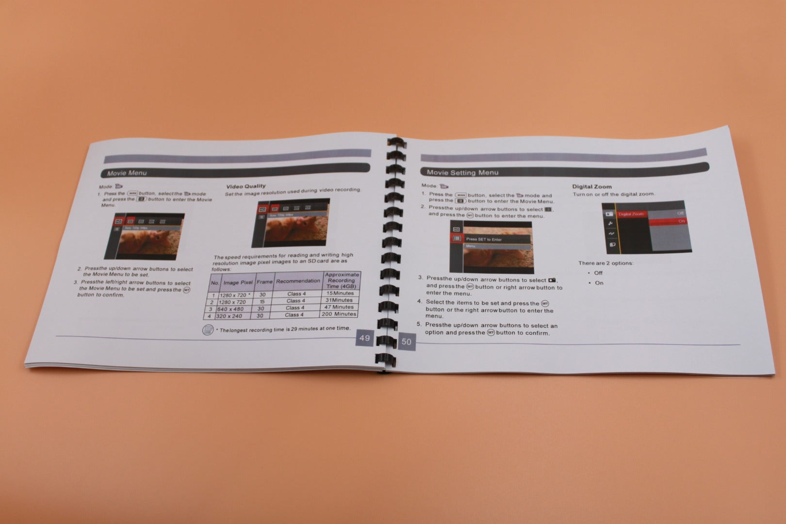 Kodak PixPro FZ43 User  Instruction Manual Full Color with Protective Covers