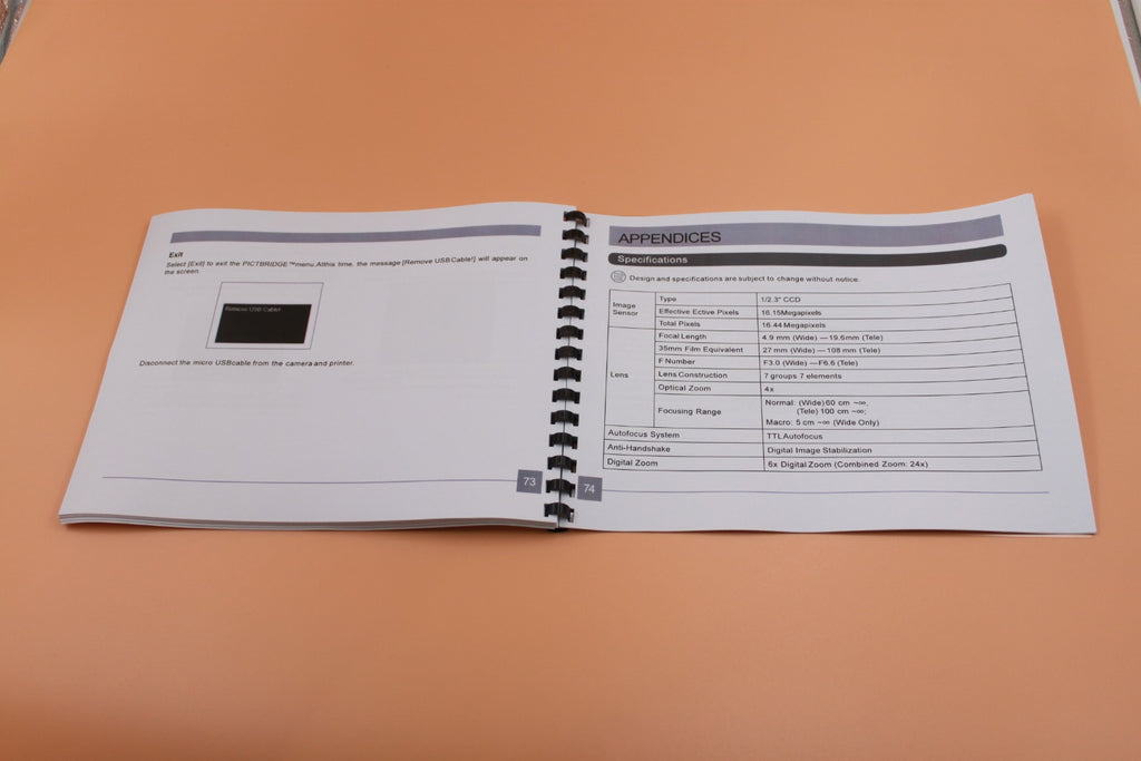 Kodak PixPro FZ43 User  Instruction Manual Full Color with Protective Covers