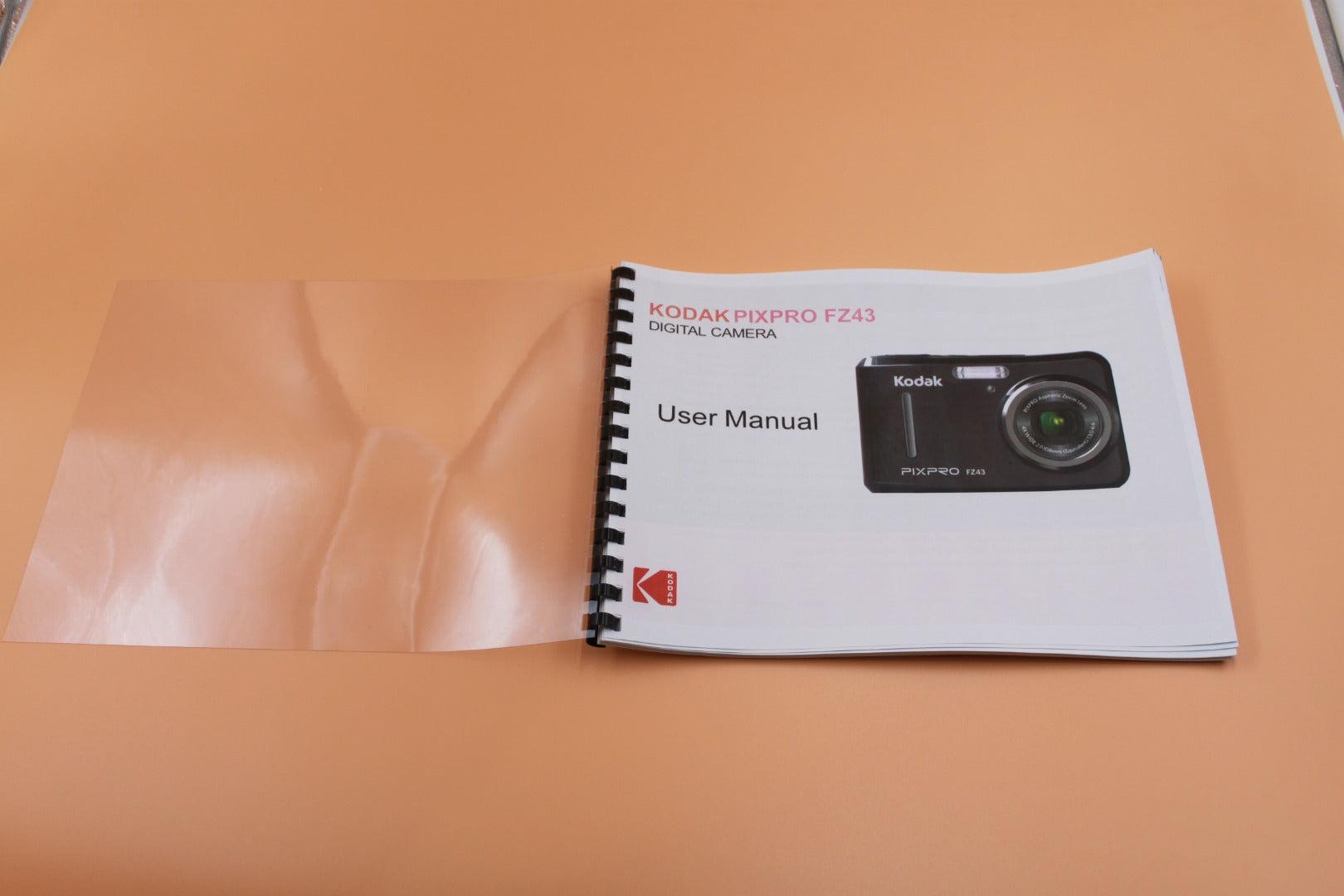 Kodak PixPro FZ43 User  Instruction Manual Full Color with Protective Covers