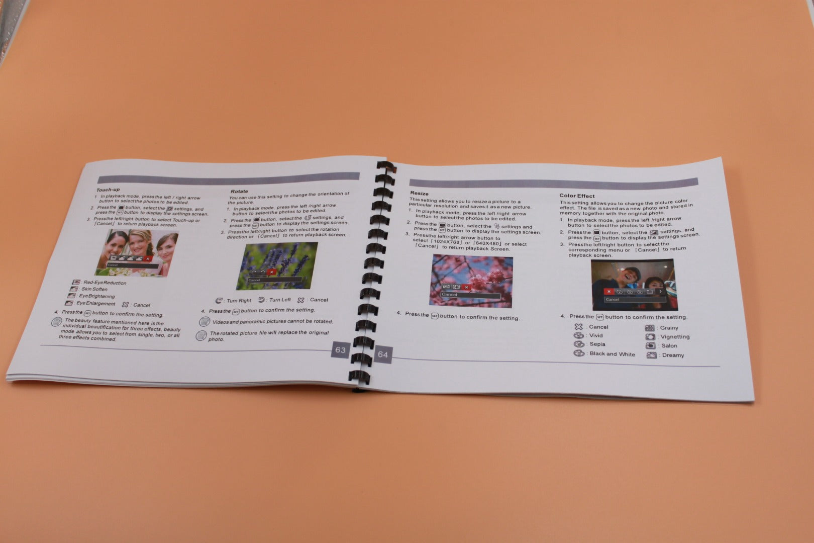 Kodak PixPro AZ251 Instruction 96 Page Owners Manual With Clear Covers