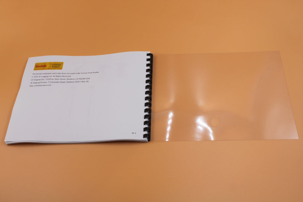 Kodak PixPro SP360 4K Owners Instruction Manual with Clear Protective Cover