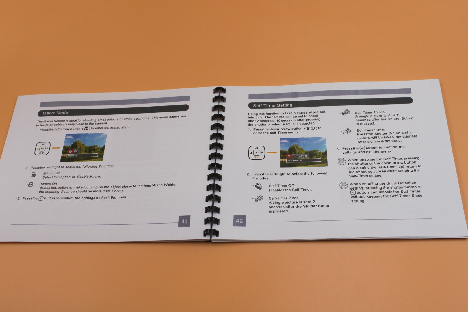 Kodak PixPro AZ422 Instruction User Manual Full Color with Protective Covers