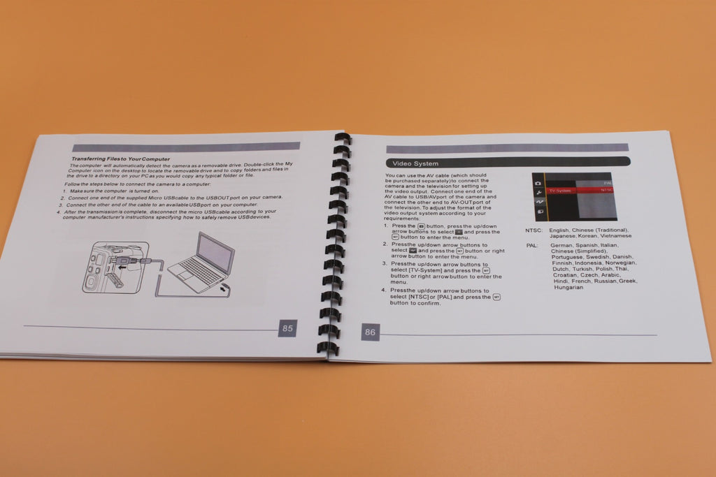 Kodak PixPro AZ422 Instruction User Manual Full Color with Protective Covers
