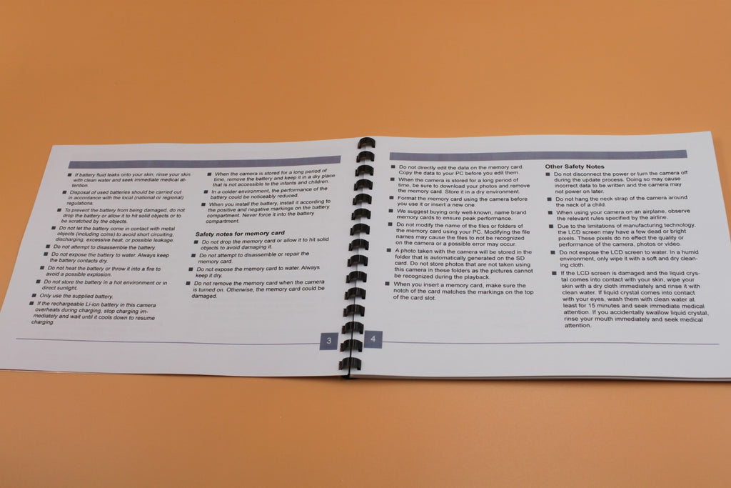Kodak PixPro AZ361 Instruction user Manual Full Color with Protective Covers