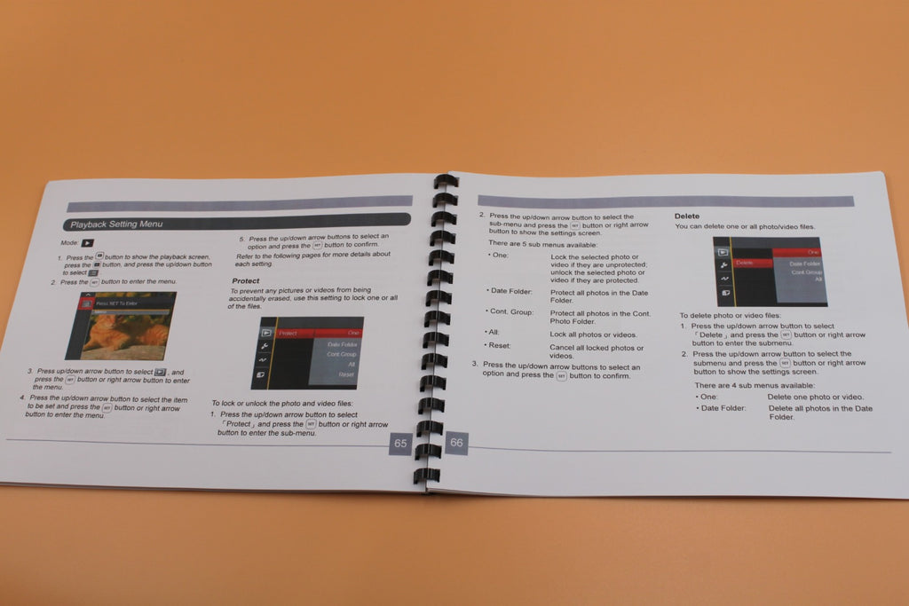 Kodak PixPro AZ362 Instruction User Manual Full Color with Protective Covers