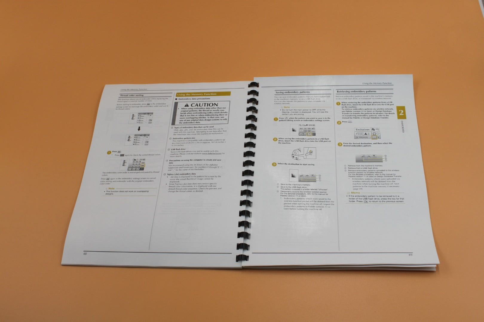 Baby Lock Flare BLMFL Instruction Manual Color with Protective Covers 68 pages