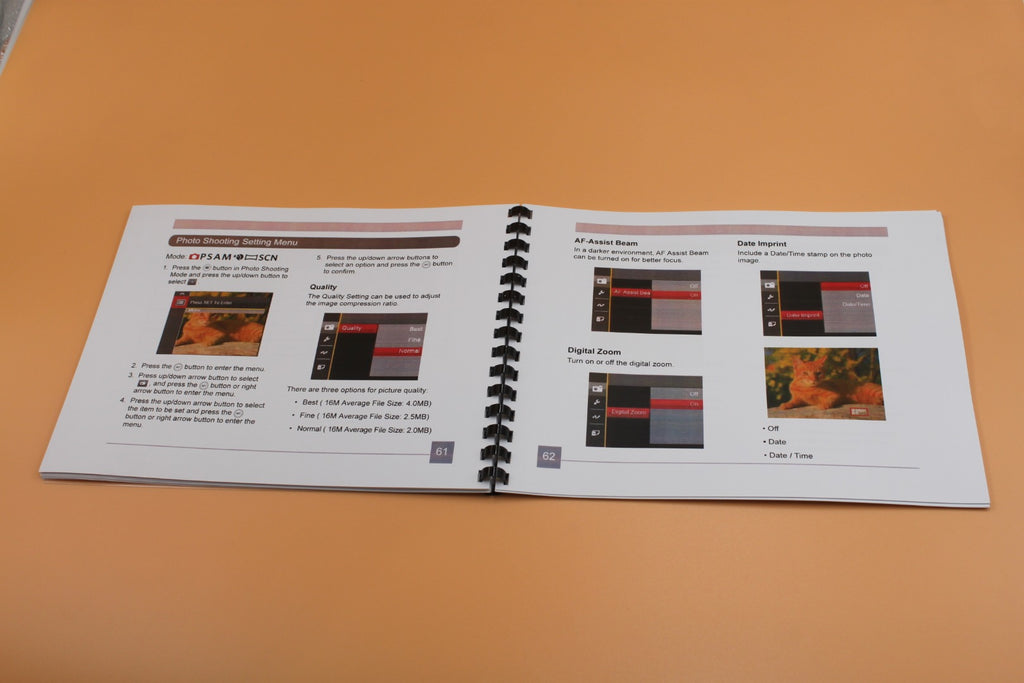 Kodak PixPro AZ501 Instruction user Manual Full Color with Protective Covers