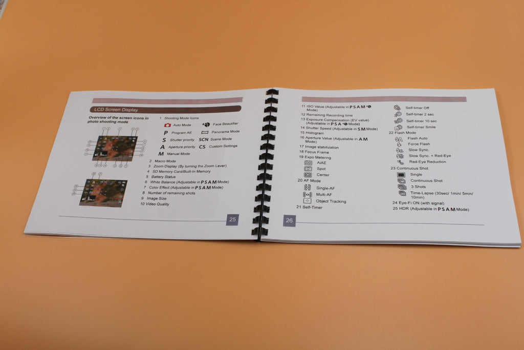 Kodak PixPro AZ501 Instruction user Manual Full Color with Protective Covers