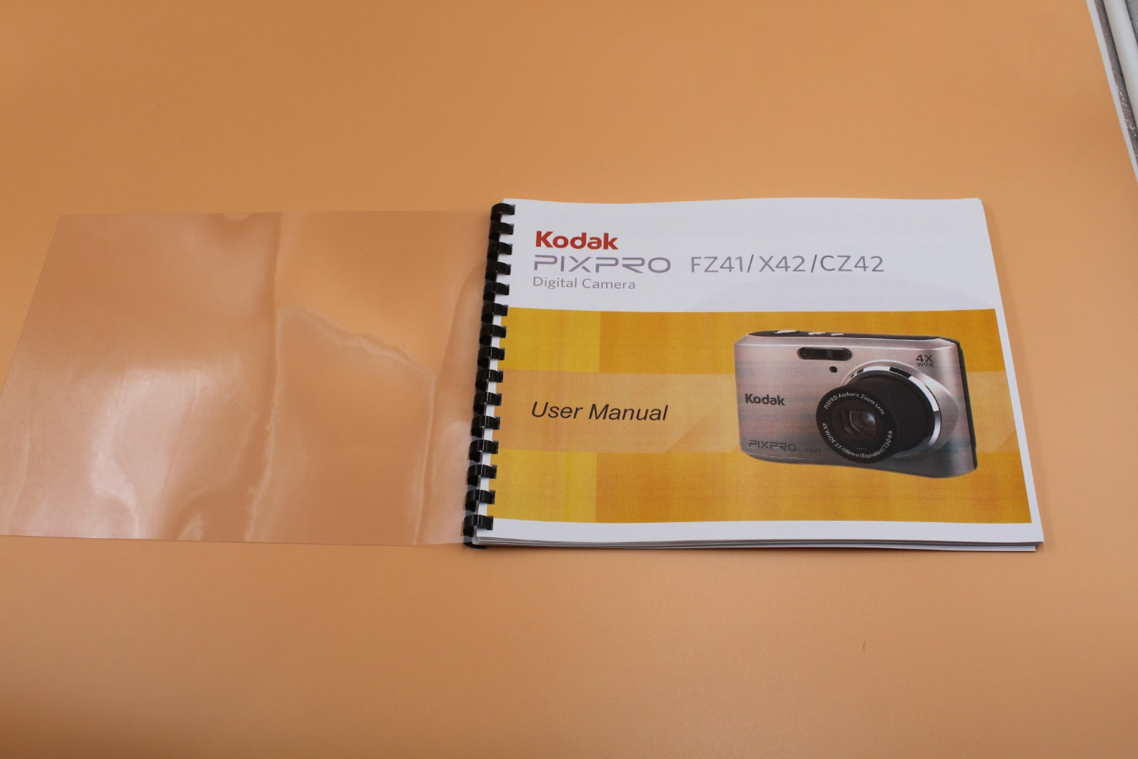 Kodak PixPro FZ41 Instruction Manual Full Color with Protective Covers
