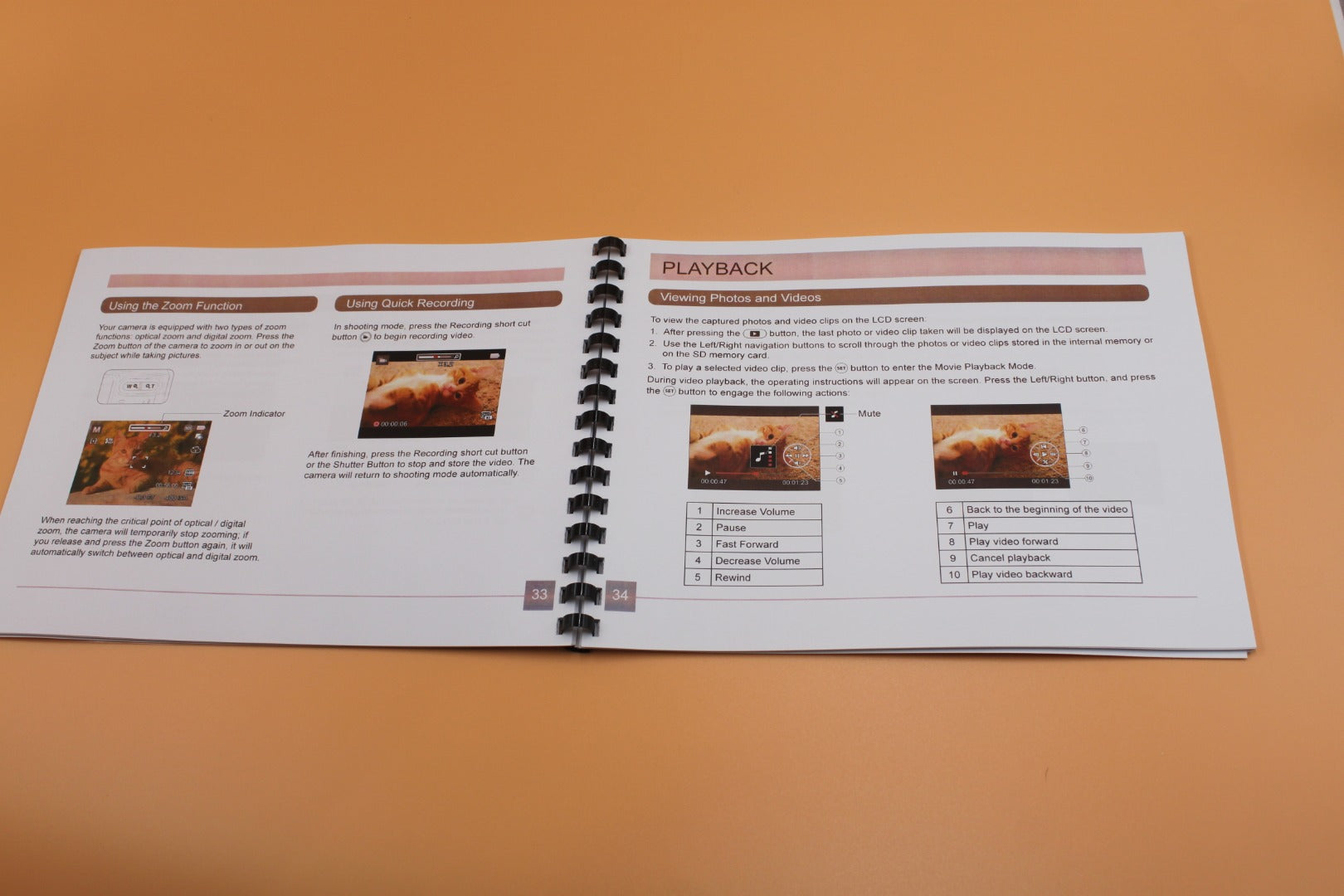 Kodak PixPro FZ41 Instruction Manual Full Color with Protective Covers