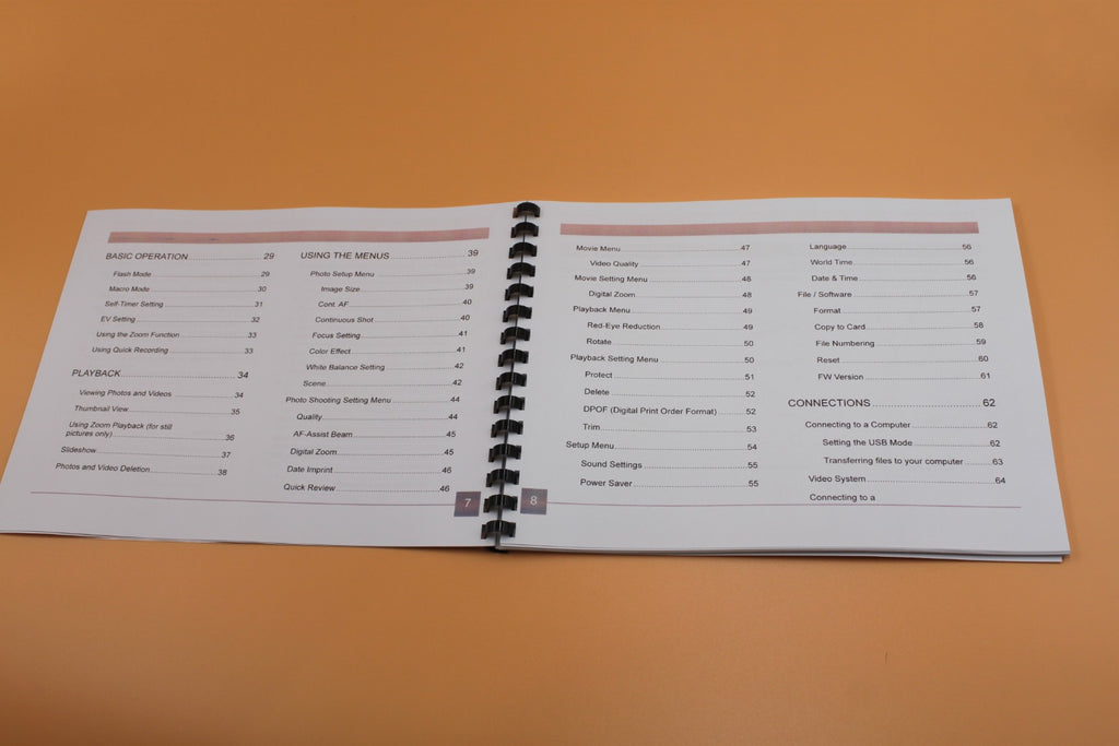 Kodak PixPro FZ41 Instruction Manual Full Color with Protective Covers
