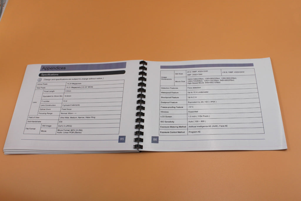 Kodak PixPro SP1 Instruction user Manual Full Color with Protective Covers