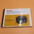 Kodak PixPro AZ526 Instruction Manual Full Color with Protective Covers