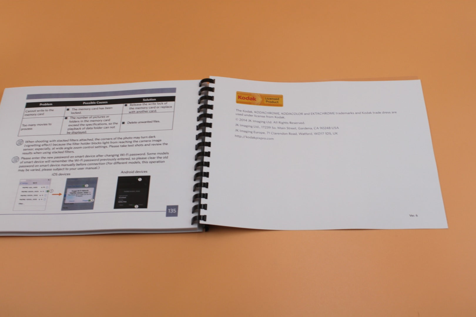 Kodak PixPro AZ651 Instruction User Manual Full Color with Protective Covers
