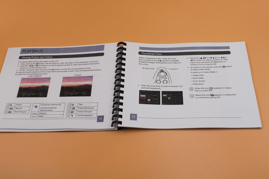 Kodak PixPro AZ651 Instruction User Manual Full Color with Protective Covers
