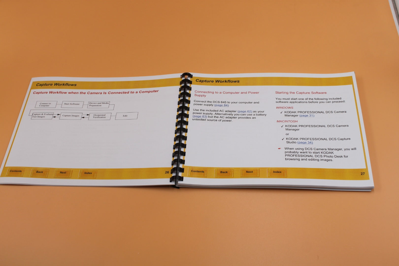 Kodak DCS Pro Back 645 Instruction User Manual Full Color with Protective Covers