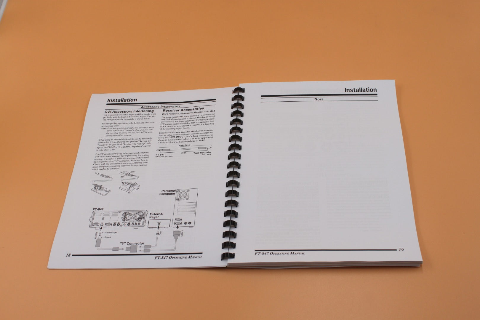 Yaesu FT-847 Instruction Operating owner Manual & Protective Covers  108 pages