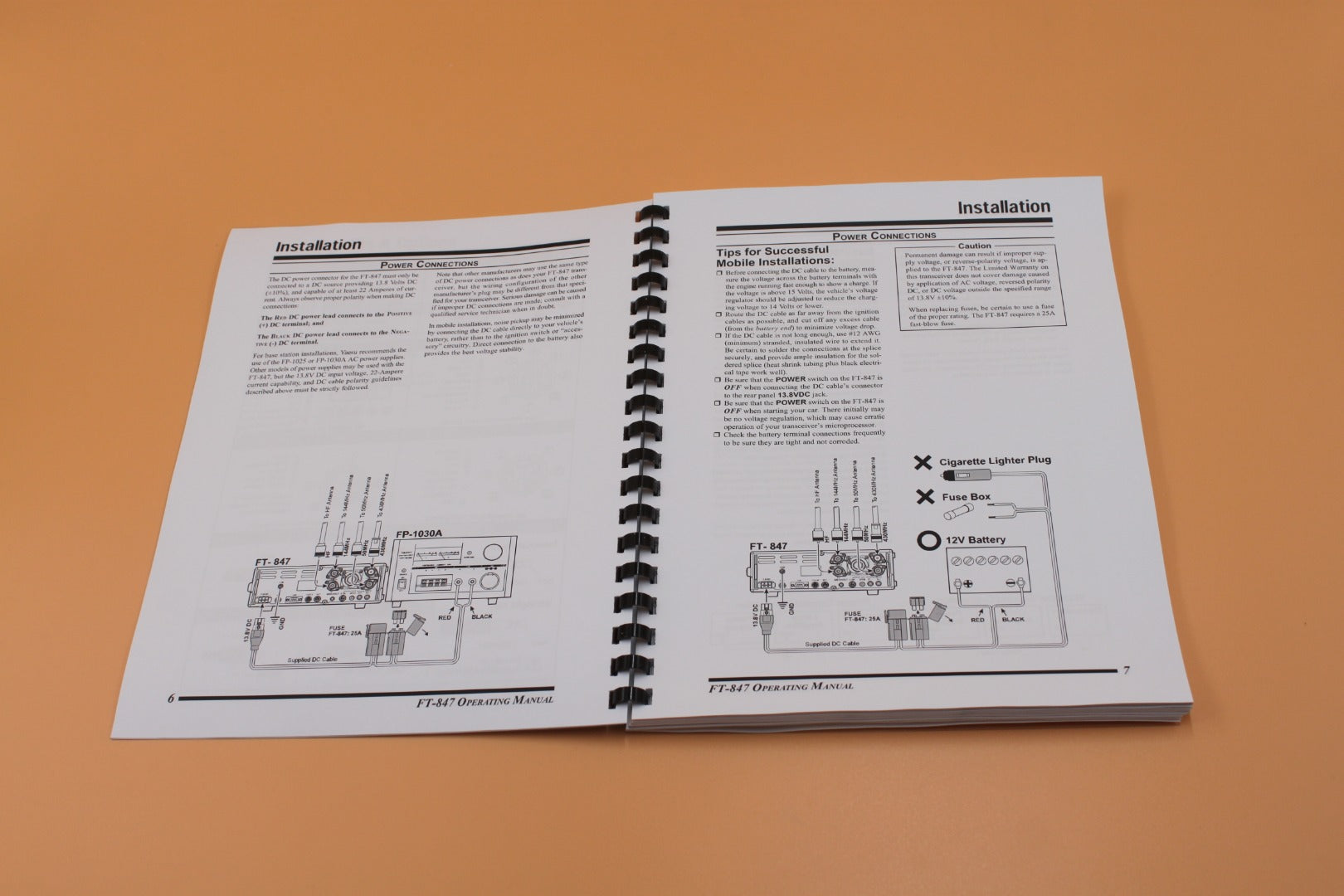 Yaesu FT-847 Instruction Operating owner Manual & Protective Covers  108 pages