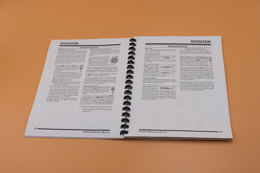 Yaesu FT-847 Instruction Operating owner Manual & Protective Covers  108 pages