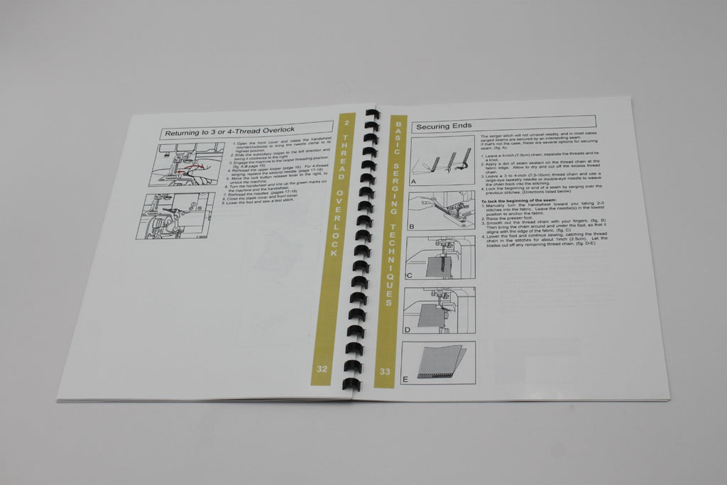 Baby lock Celebrate BLS1 Operation Instruction Manual Color Protective Covers