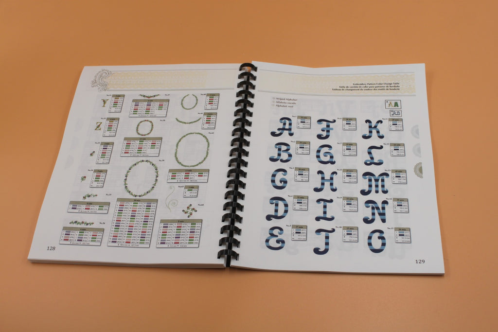 Baby Lock Solaris Vision BLSA3 Embroidery Design Guide & Protective Covers