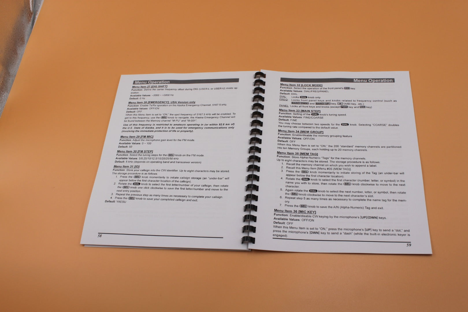 Yaesu  FT-818nd  Instruction Manual Operating Guide  Manual & Protective Covers