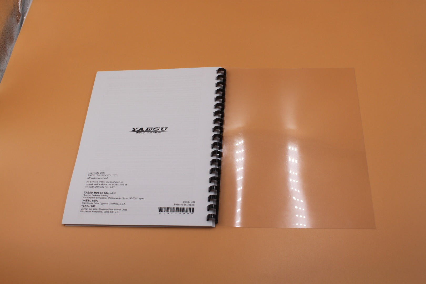 Yaesu  FT-818nd  Instruction Manual Operating Guide  Manual & Protective Covers