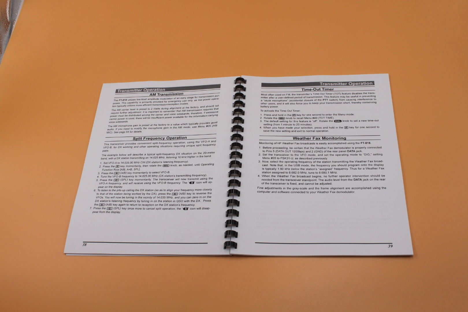 Yaesu  FT-818nd  Instruction Manual Operating Guide  Manual & Protective Covers