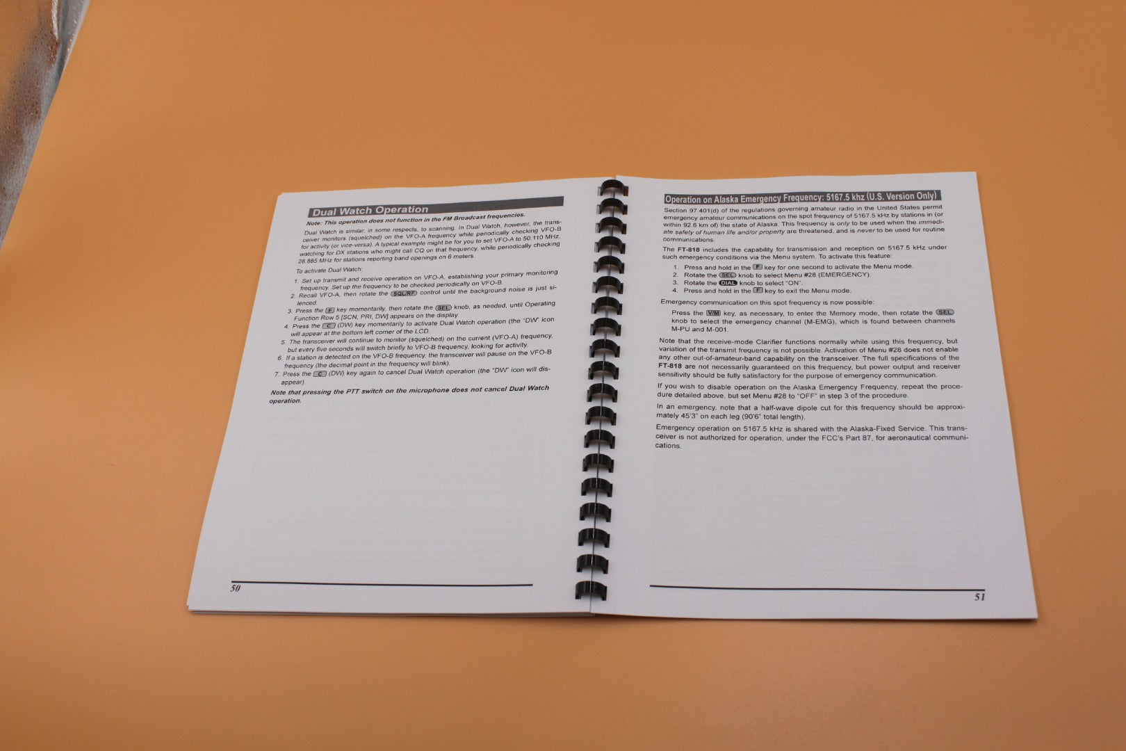 Yaesu  FT-818nd  Instruction Manual Operating Guide  Manual & Protective Covers