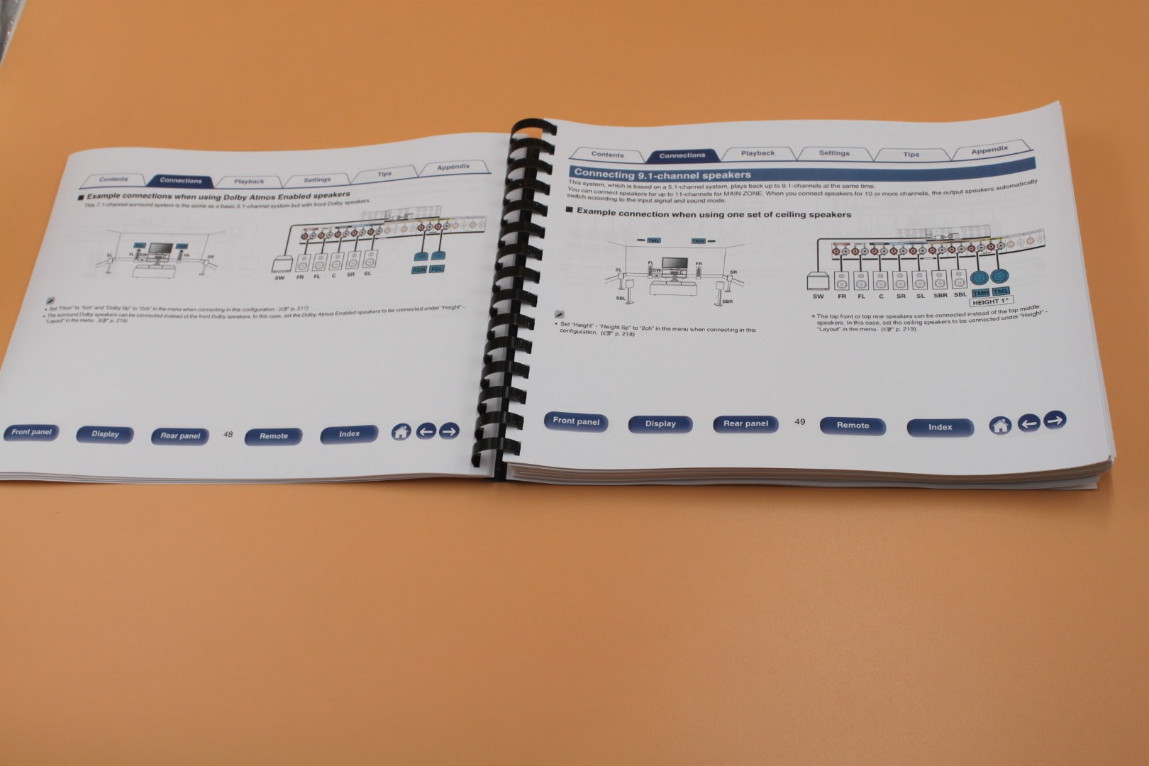 Marantz SR6015 AV Receiver Owner's Manual Operating Instructions Full Color