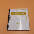 Baby Lock Presto 2 BLMPR2  Instruction Manual Full Color & Protective Covers
