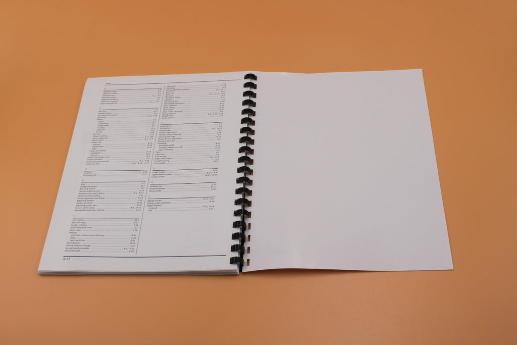 Baby Lock Presto 2 BLMPR2  Instruction Manual Full Color & Protective Covers