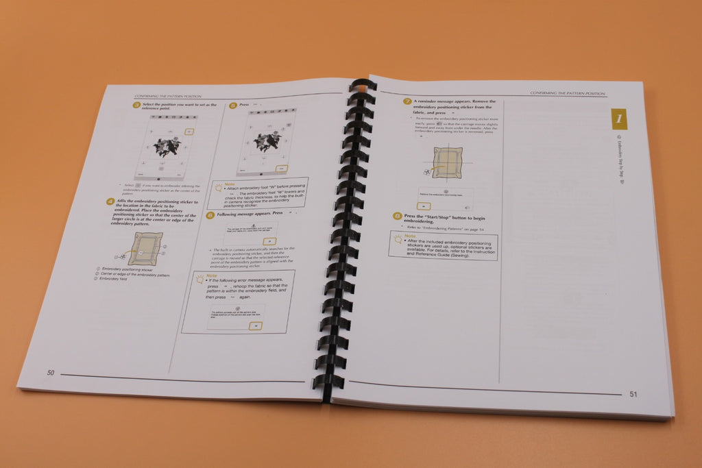 Baby Lock Solaris BLSA Embroidery instruction Manual Color & Protective Covers
