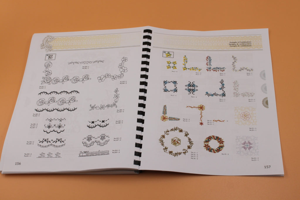 Baby Lock Solaris 2 BLSA2 Embroidery Instructions & Design  Guide COLOR Manual
