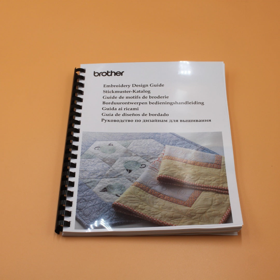 156 pages Brother Luminaire XP2 -Embroidery Design Guide instruction Manual  Color