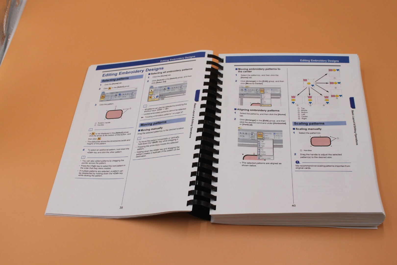 415 pages color Brother Pe Design 11 - Luminaire  Reprint Manual Instruction