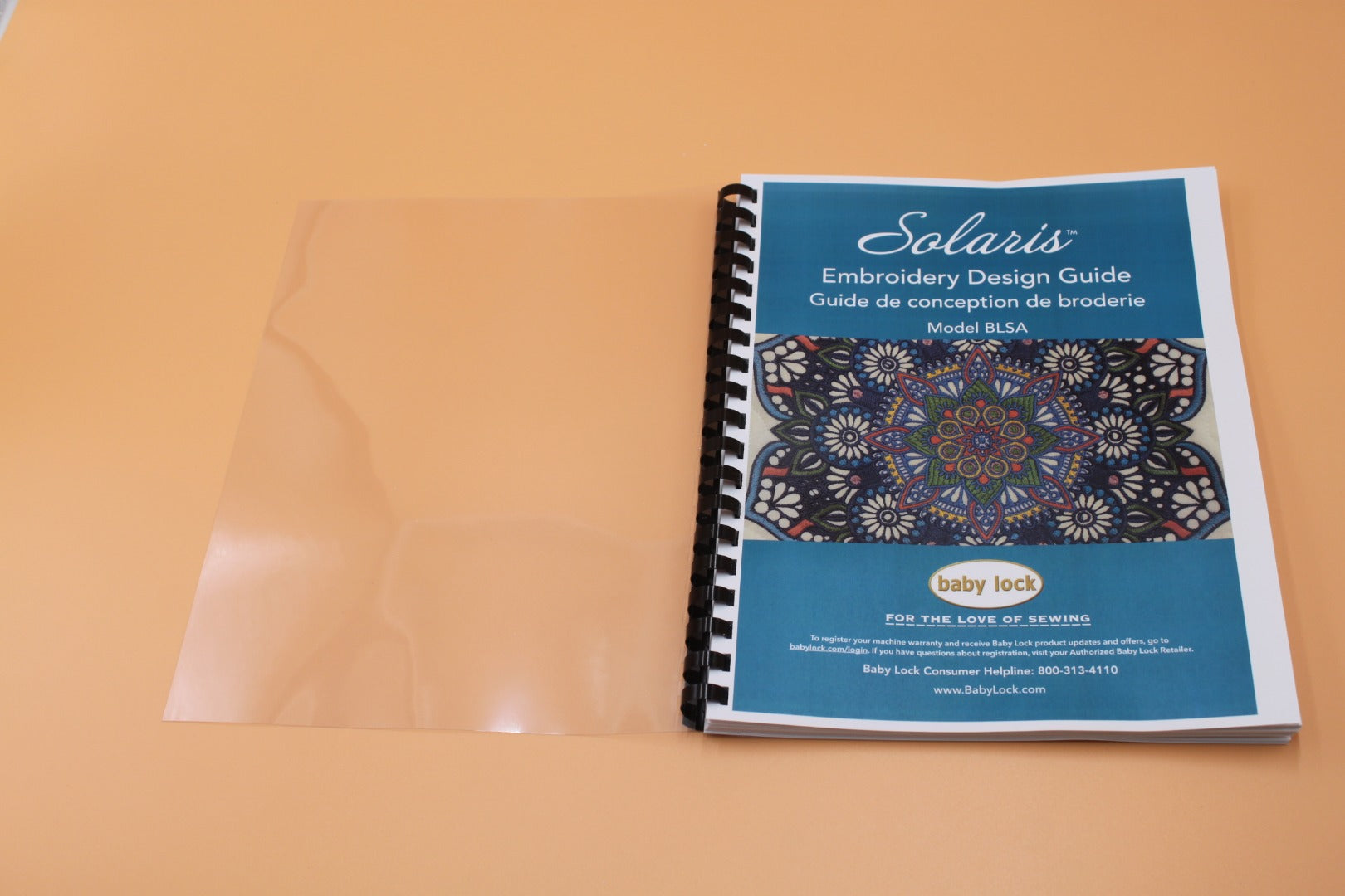 Baby Lock Solaris Design Guide Pattern & Stitch Instructions COLOR Manual BLSA
