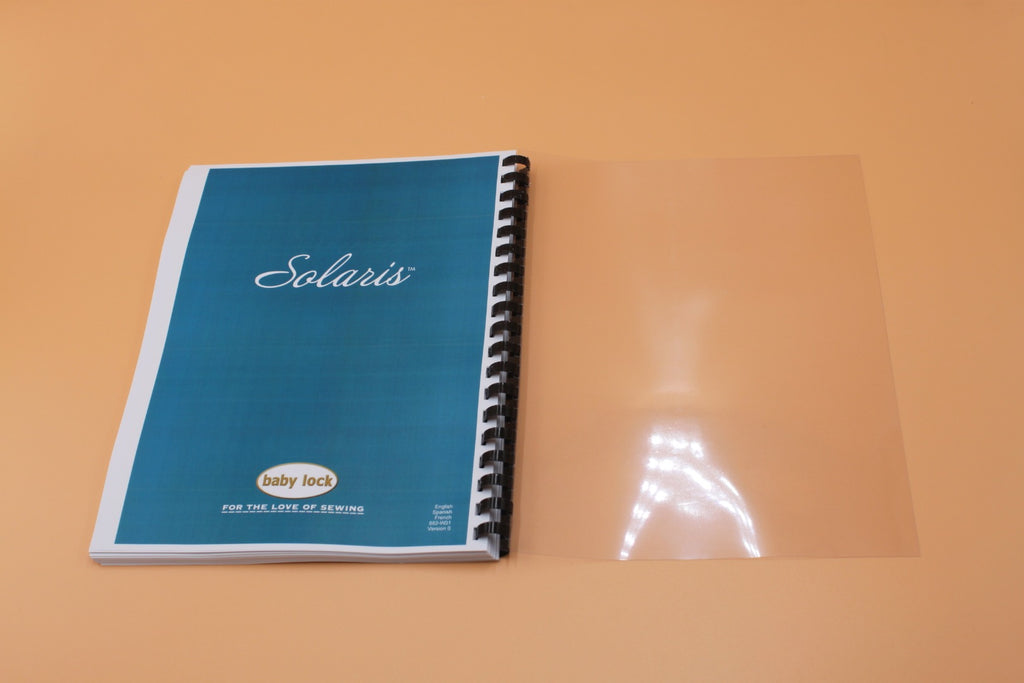 Baby Lock Solaris BLSA & Palette 11 Instruction Manual Guide - 5 books BUNDLE