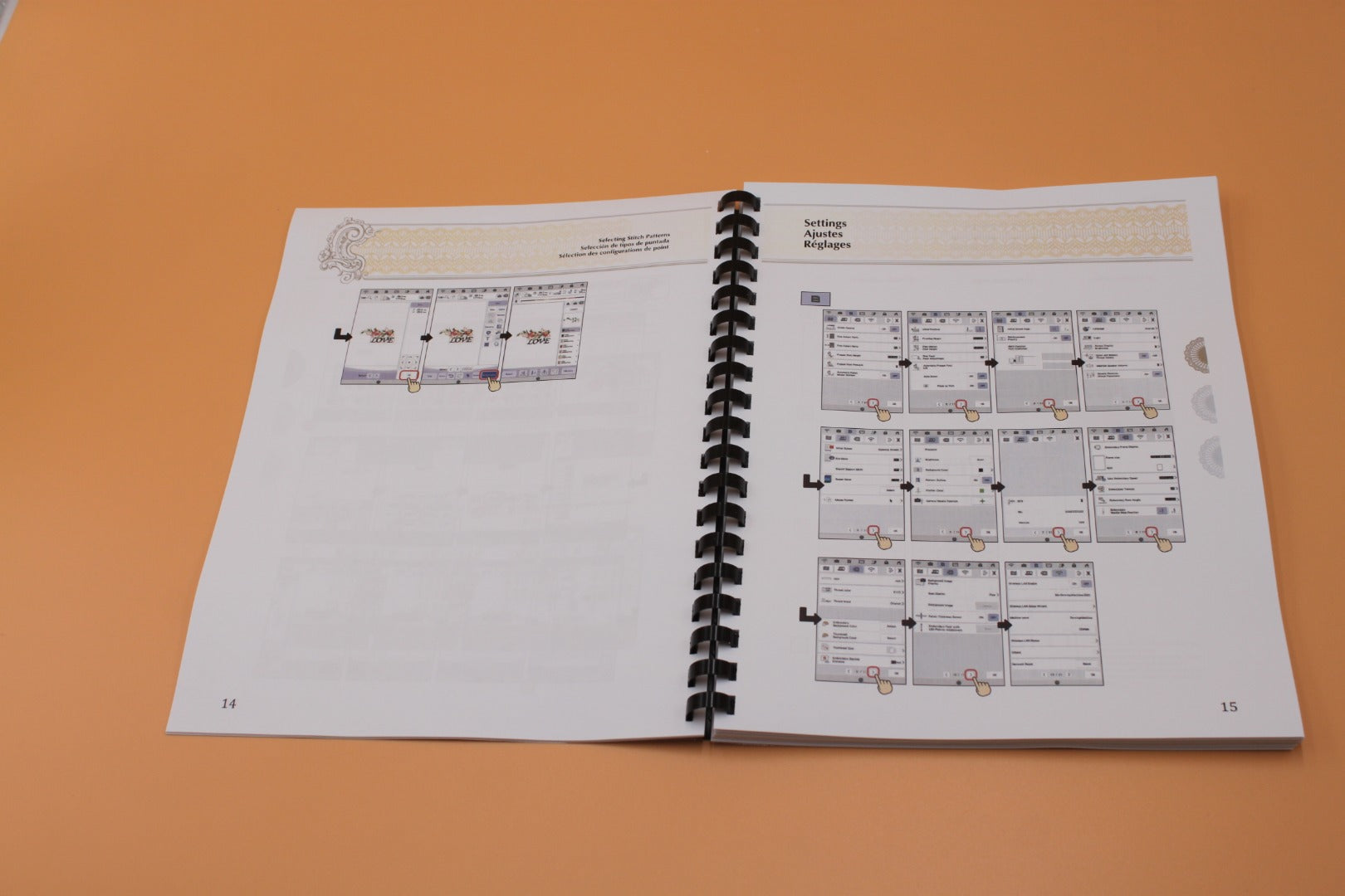 Baby Lock Solaris BLSA & Palette 11 Instruction Manual Guide - 5 books BUNDLE