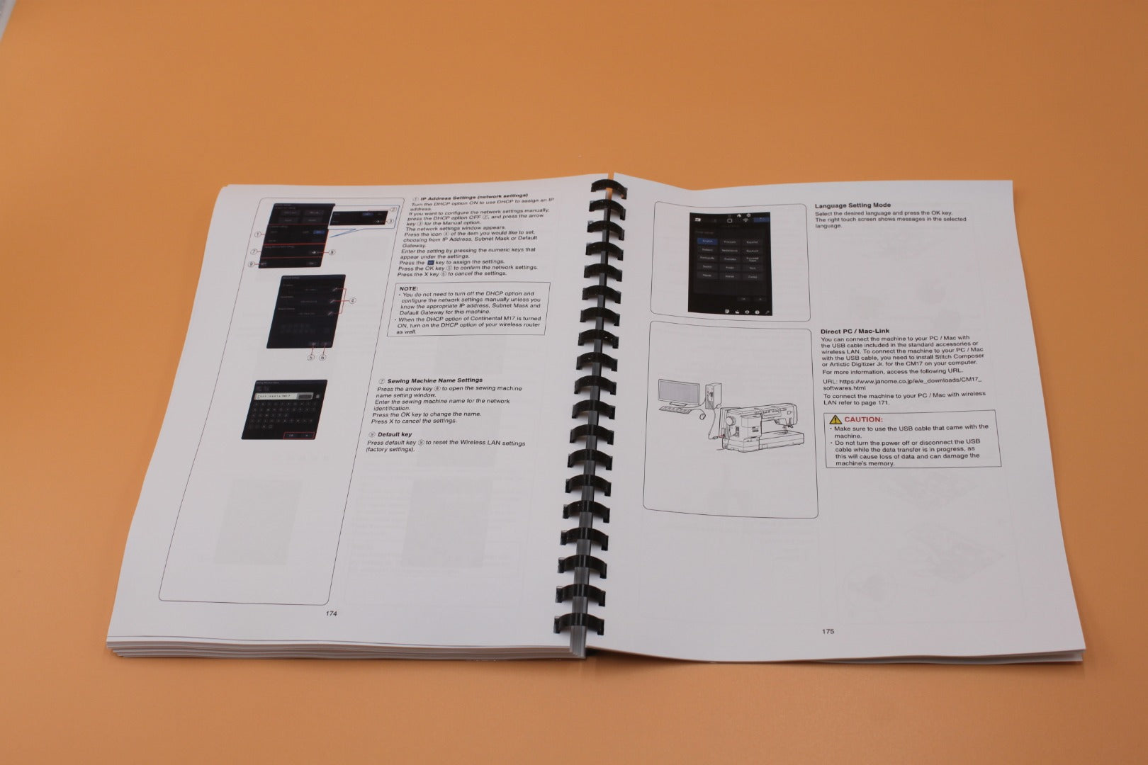 192 pages Janome Continental M17 Owners manual instructions Sewing Machine Guide