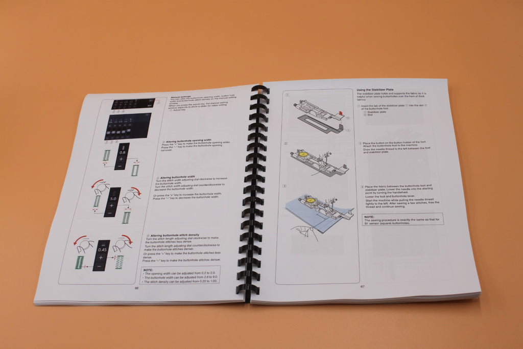 192 pages Janome Continental M17 Owners manual instructions Sewing Machine Guide