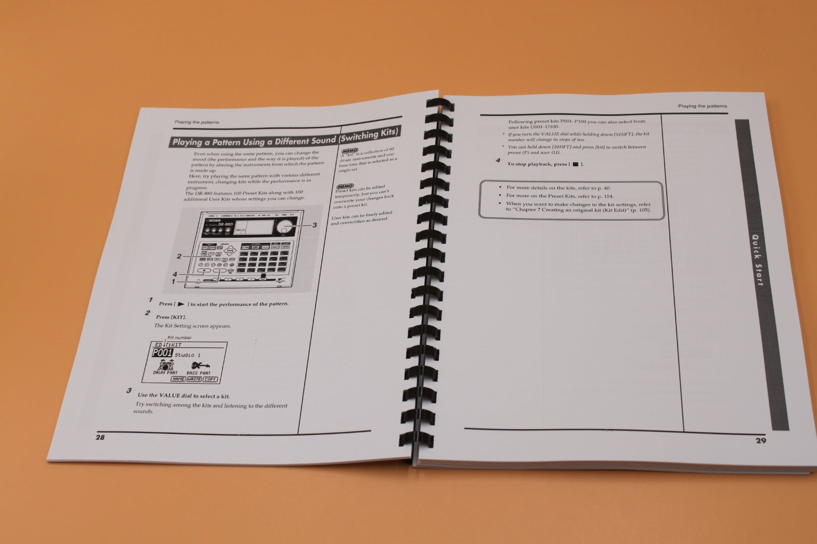 168 pages Boss DR-880 Owners manual instructions with Protective Cover