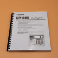 168 pages Boss DR-880 Owners manual instructions with Protective Cover