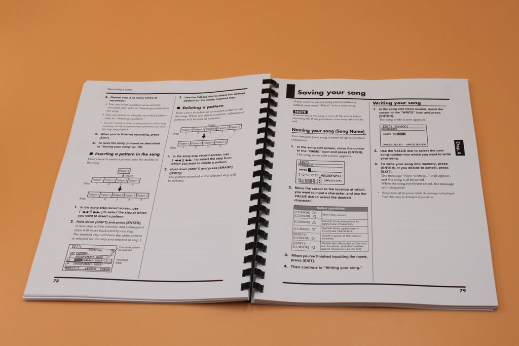 168 pages Boss DR-880 Owners manual instructions with Protective Cover