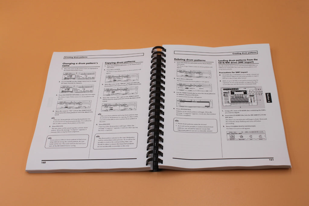 312 pages Boss BR-1600CD Owners manual instructions with Protective Covers